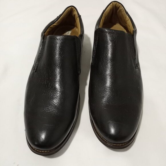 AMERICAN CLASSICS BY DE LA RENTIS SHOES MENS BLACK LEATHER LOAFER SIZE 13 - Picture 1 of 9